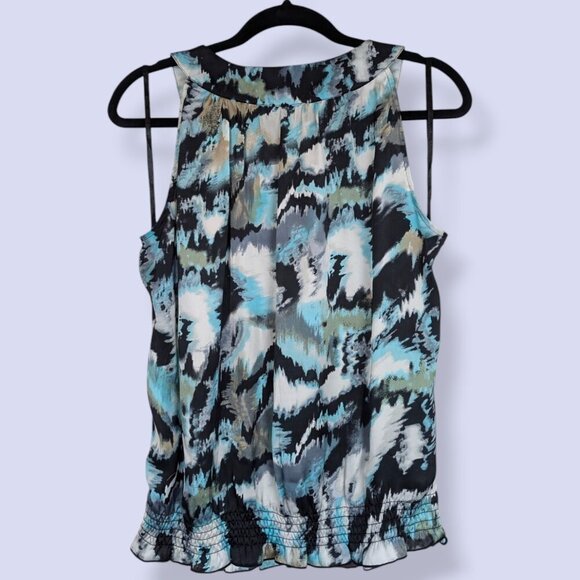 Larry Levine Sleeveless Flowy Top - Picture 5 of 7